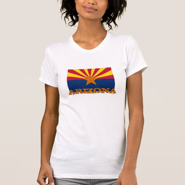 Camiseta Arizona Flag Tee, Patriots USA, Love Arizona (Anverso)