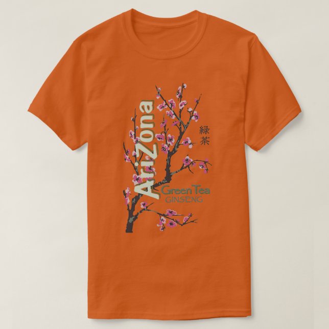 Camiseta Arizona Ginseng y miel (Diseño del anverso)