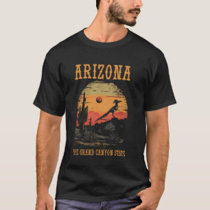Camiseta Arizona Gran Cañón Estado Correcaminos Vibraciones
