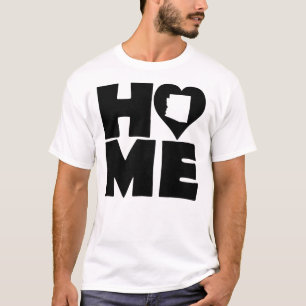Camiseta Arizona Home Heart State Tees