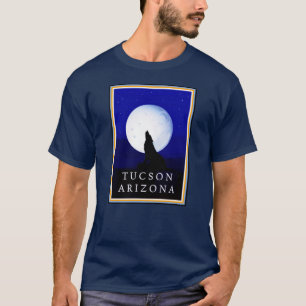 Camiseta Arizona Howlin en la Luna