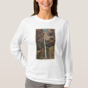 Camiseta Arizona - la vista de la cinta baja en Gran Cañó