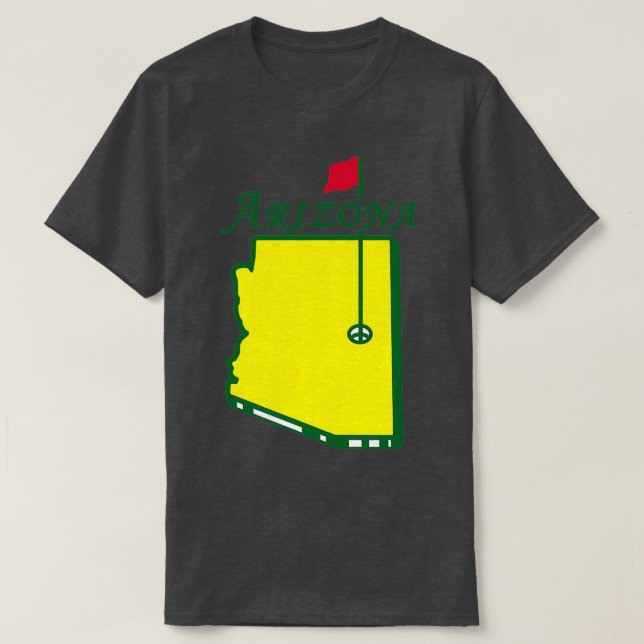 Camiseta Arizona Masters Golf (Diseño del anverso)