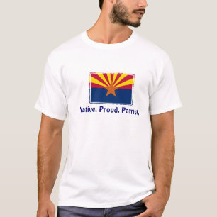Camiseta Arizona - Nativa. Orgulloso. Patriot T-Shirt
