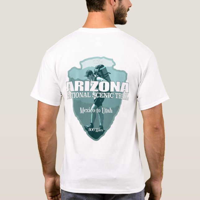 Camiseta Arizona NST (punta de flecha T) (Reverso)