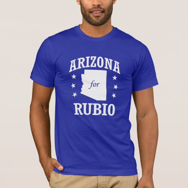 CAMISETA ARIZONA PARA RUBIO (Anverso)