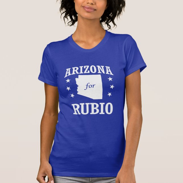 CAMISETA ARIZONA PARA RUBIO (Anverso)