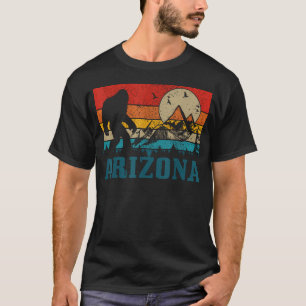 Camiseta Arizona Pie Grande Montañas Vintage Senderismo