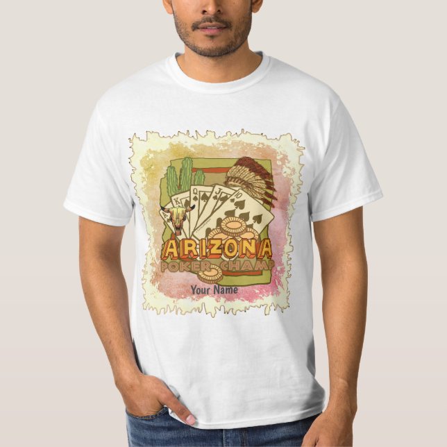 Camiseta Arizona Poker (Anverso)
