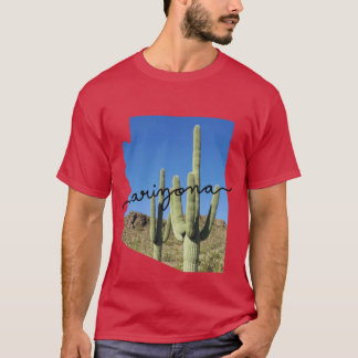 Camiseta Arizona Saguaros Sobredimensionados
