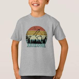 Camiseta Arizona Sedona paisaje vintage retro az