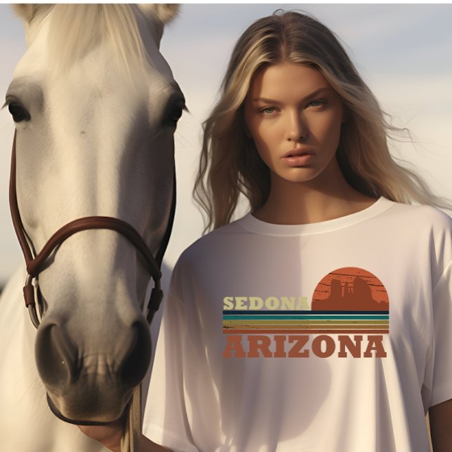 Camiseta Arizona Sedona vintage retro (Subido por el creador)