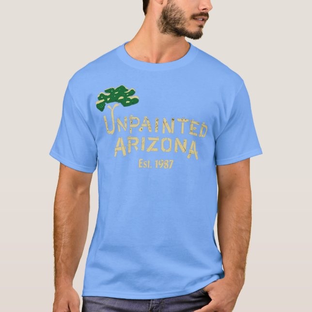 Camiseta Arizona sin pintar (Anverso)