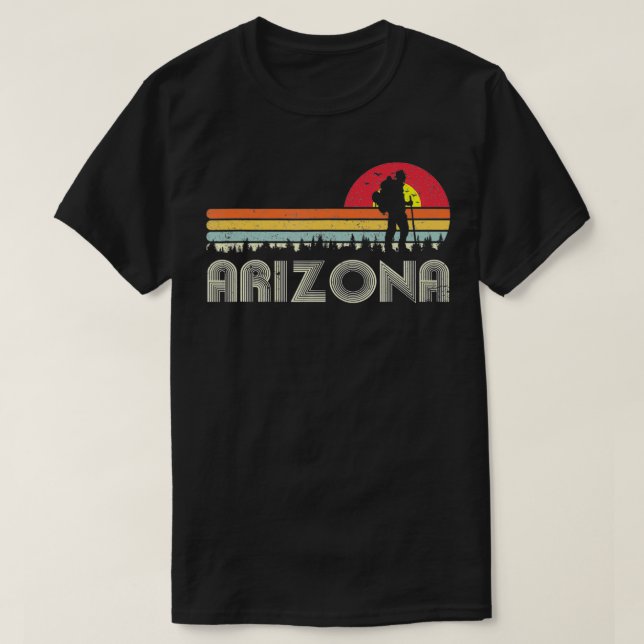 Camiseta Arizona Tee Retro Vintage (Diseño del anverso)