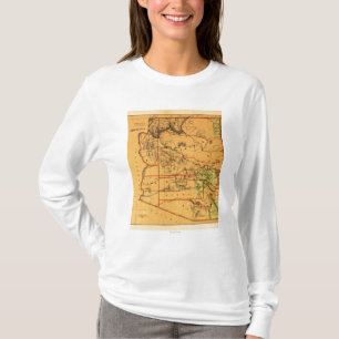 Camiseta Arizona TerritoryPanoramic MapArizona
