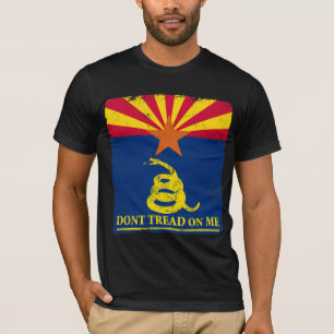 Camiseta Arizona y bandera de Gadsden