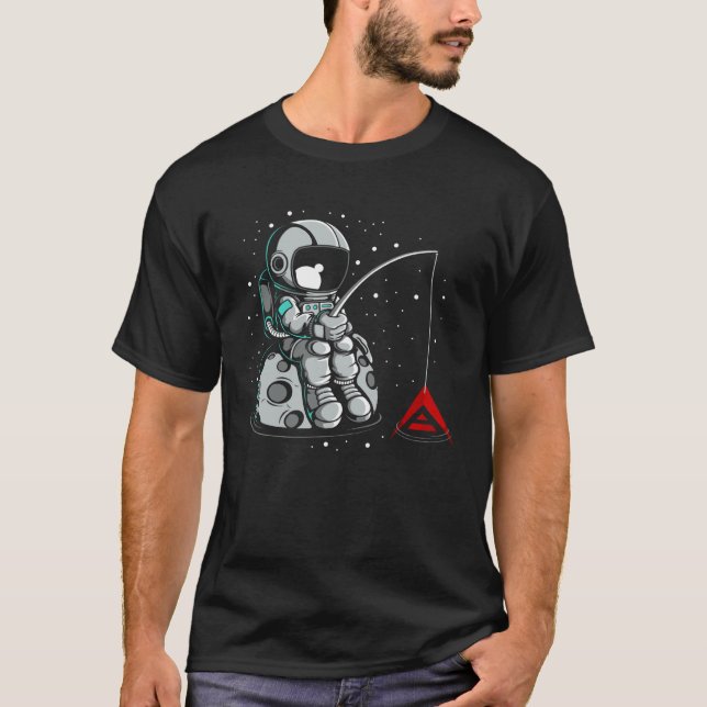 Camiseta Ark Fishing Krypto Bullrun Token Reicher Millonari (Anverso)