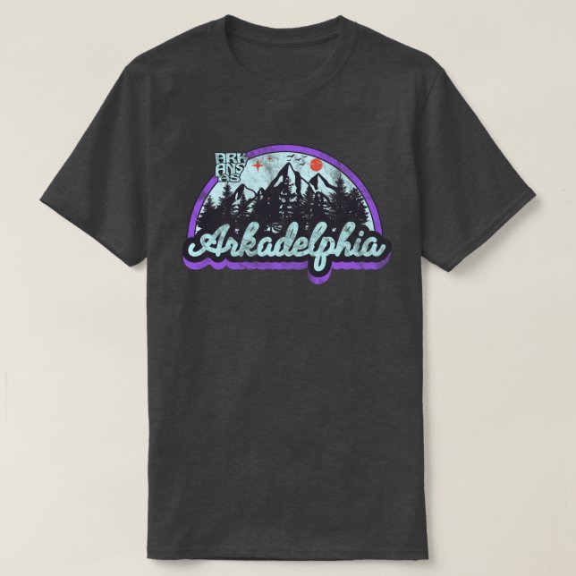 Camiseta Arkadelphia, Arkansas (Diseño del anverso)