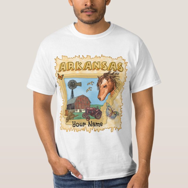 Camiseta Arkansas (Anverso)