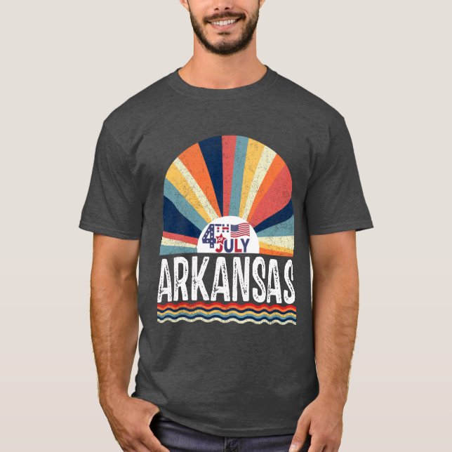 Camiseta Arkansas 4 de julio (Anverso)