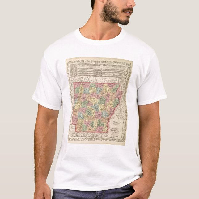 Camiseta Arkansas 6 (Anverso)