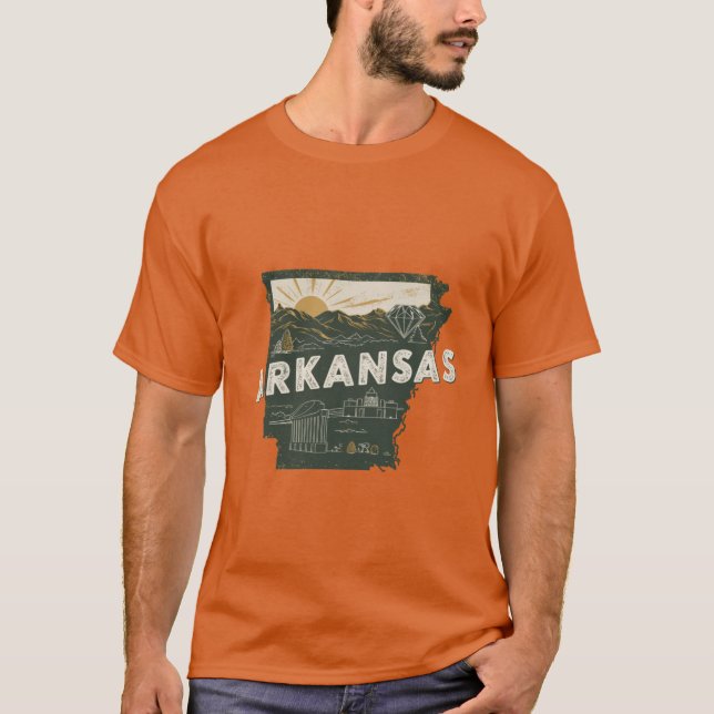 Camiseta Arkansas 7 (Anverso)