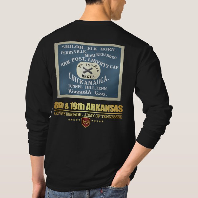 Camiseta Arkansas 8 y 19 (F10) (Reverso)