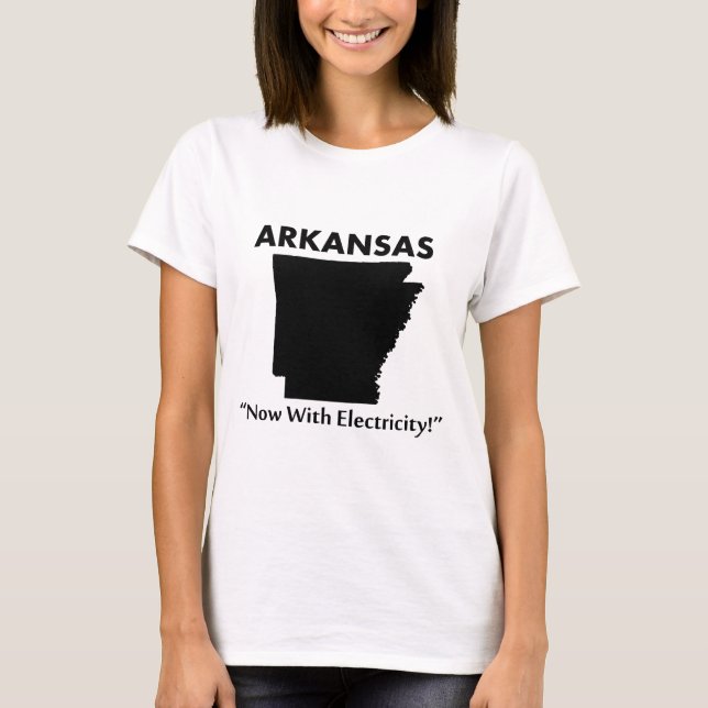 Camiseta Arkansas - Ahora Con Electricidad (Anverso)