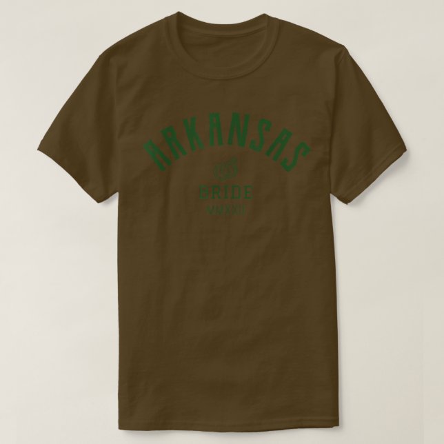 Camiseta Arkansas Bride  Bachelorette  For the Bride  Weddi (Diseño del anverso)