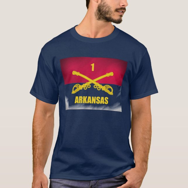 Camiseta Arkansas Cavalry (Anverso)