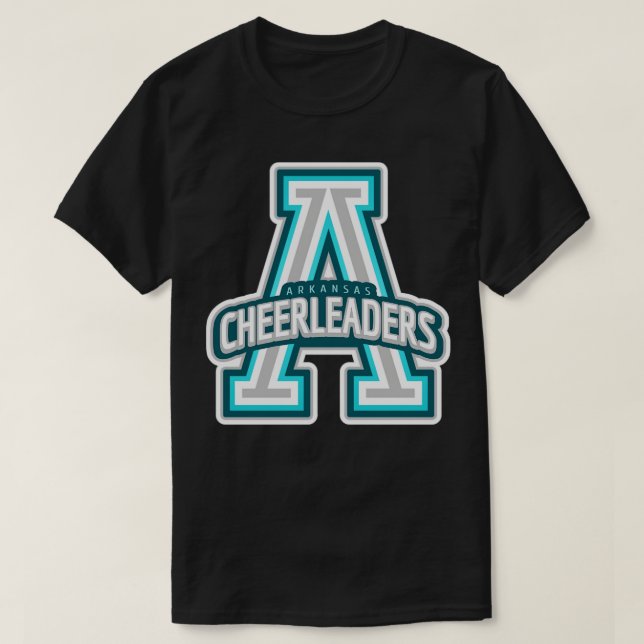 Camiseta Arkansas Cheerhead (Diseño del anverso)