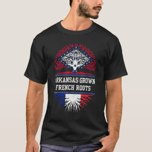 Camiseta Arkansas creció con Francia como raíces