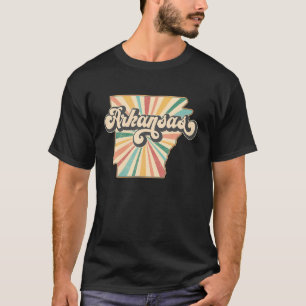 Camiseta Arkansas Estado de origen Estados Unidos País retr