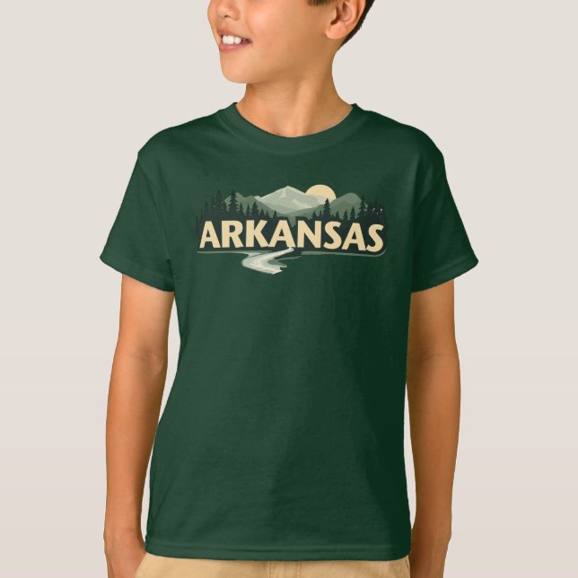 Camiseta Arkansas Estados Unidos (Anverso)