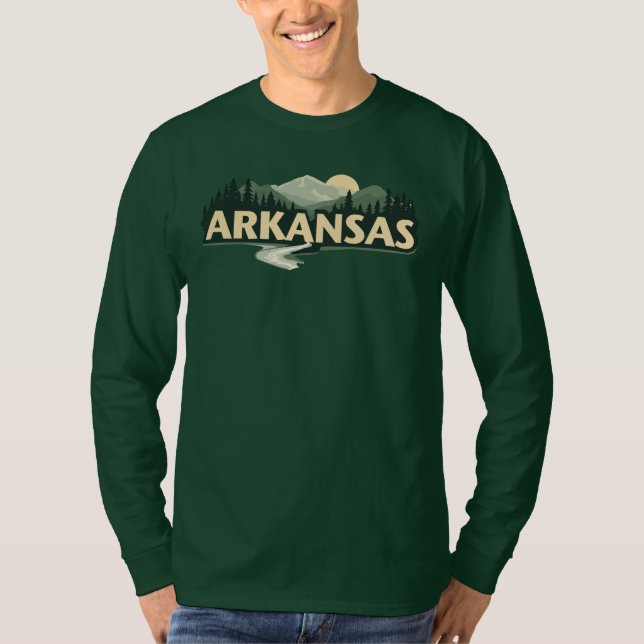 Camiseta Arkansas Estados Unidos (Anverso)