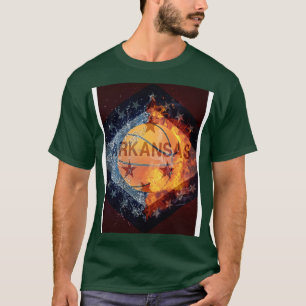 CAMISETA ARKANSAS FLAG BASKETBALL FIRME AND ICE