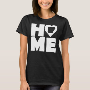 Camiseta Arkansas Home Heart State Tees T-Shirt