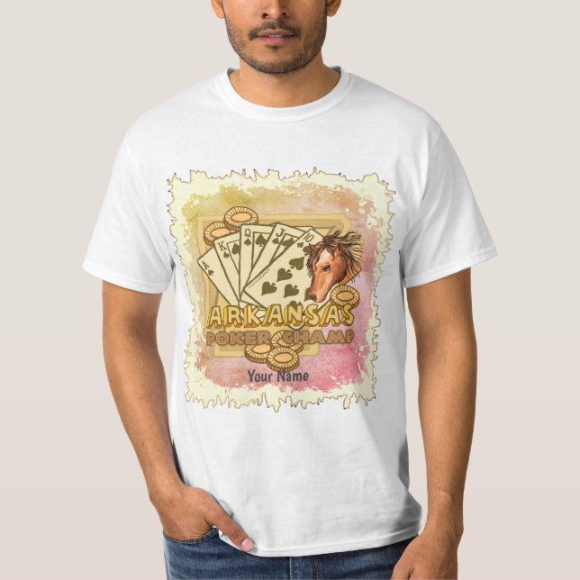 Camiseta Arkansas Poker (Anverso)
