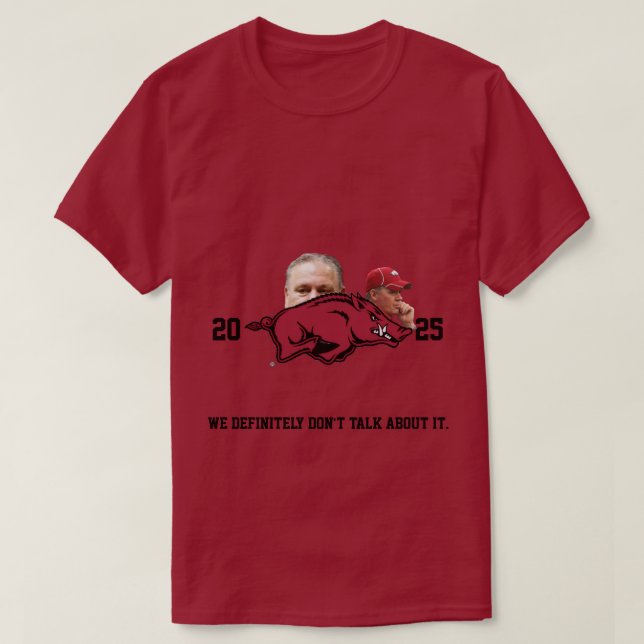 Camiseta Arkansas Razorbacks 2025 (Diseño del anverso)
