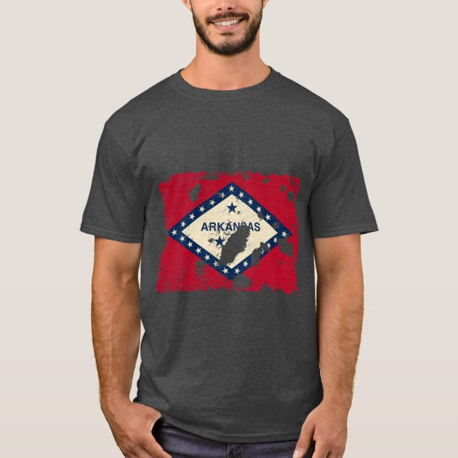 Camiseta Arkansas Splatter (Anverso)