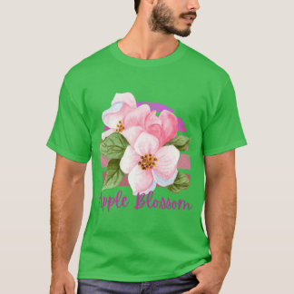 Camiseta Arkansas State Apple Blossom Flor acuarela Sti