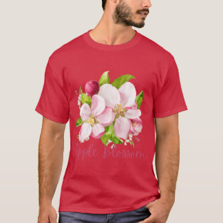 Camiseta Arkansas State Apple Blossom Flower Watercolor Sti