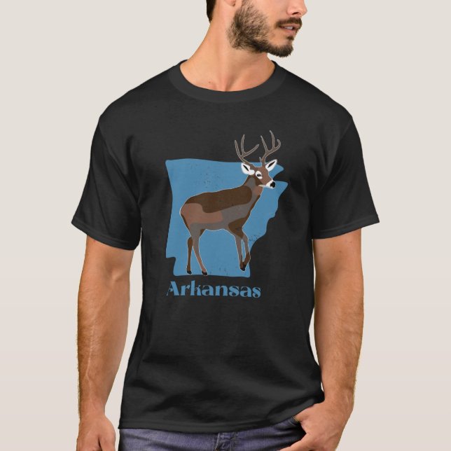 Camiseta Arkansas State White Tail Deer (Anverso)