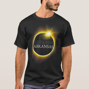 Camiseta Arkansas Total Solar Eclipse April 8 2024 USA Map