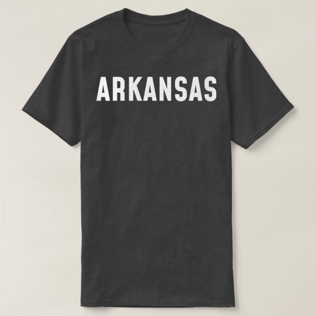 Camiseta Arkansas USA TShirt (Diseño del anverso)