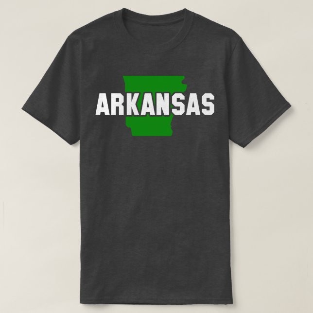 Camiseta Arkansas USA TShirt 4 (Diseño del anverso)