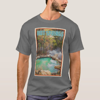 Camiseta Arkansas Viajes Parque Nacional Hot Spri