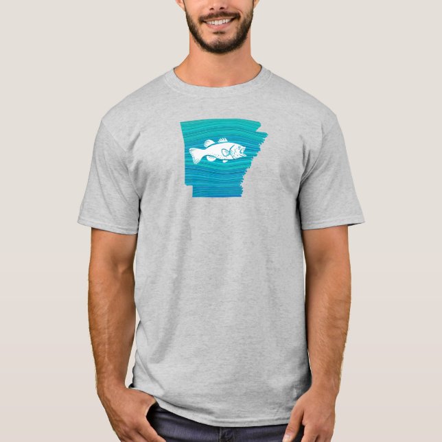 Camiseta Arkansas Wave Fishing (Anverso)