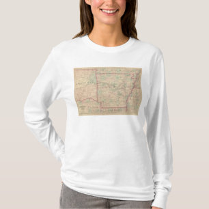 Camiseta Arkansas y porción de territorio indio