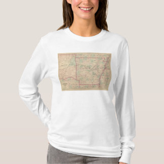 Camiseta Arkansas y porción de territorio indio